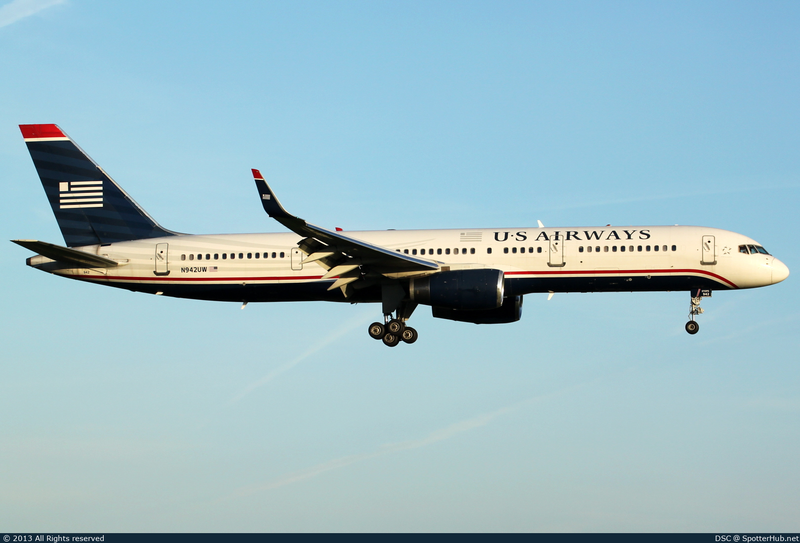 Photo of N942UW - Boeing 757-2B7 operated by US Airways