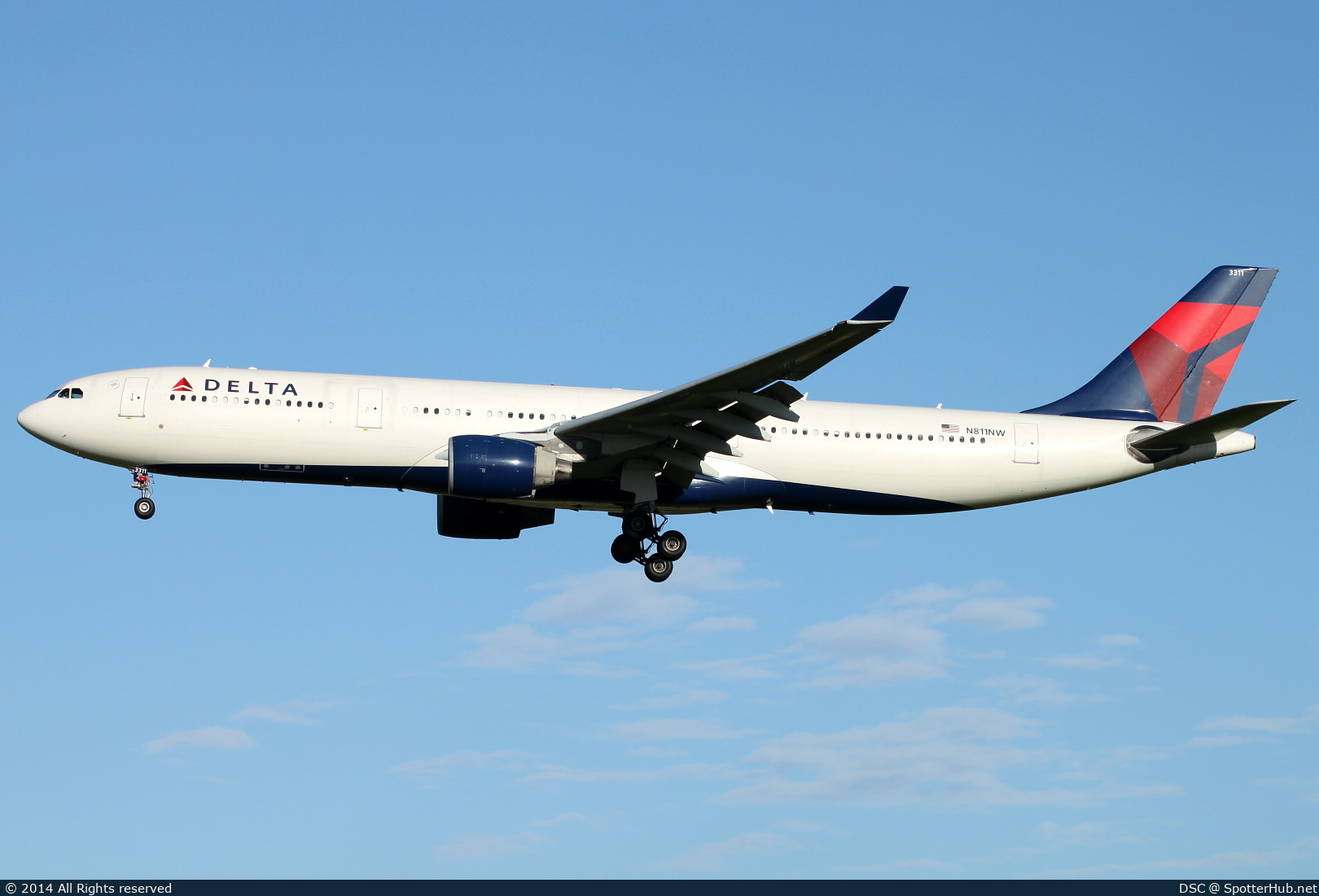 Photo of N811NW - Airbus A330-323 operated by Delta Air Lines