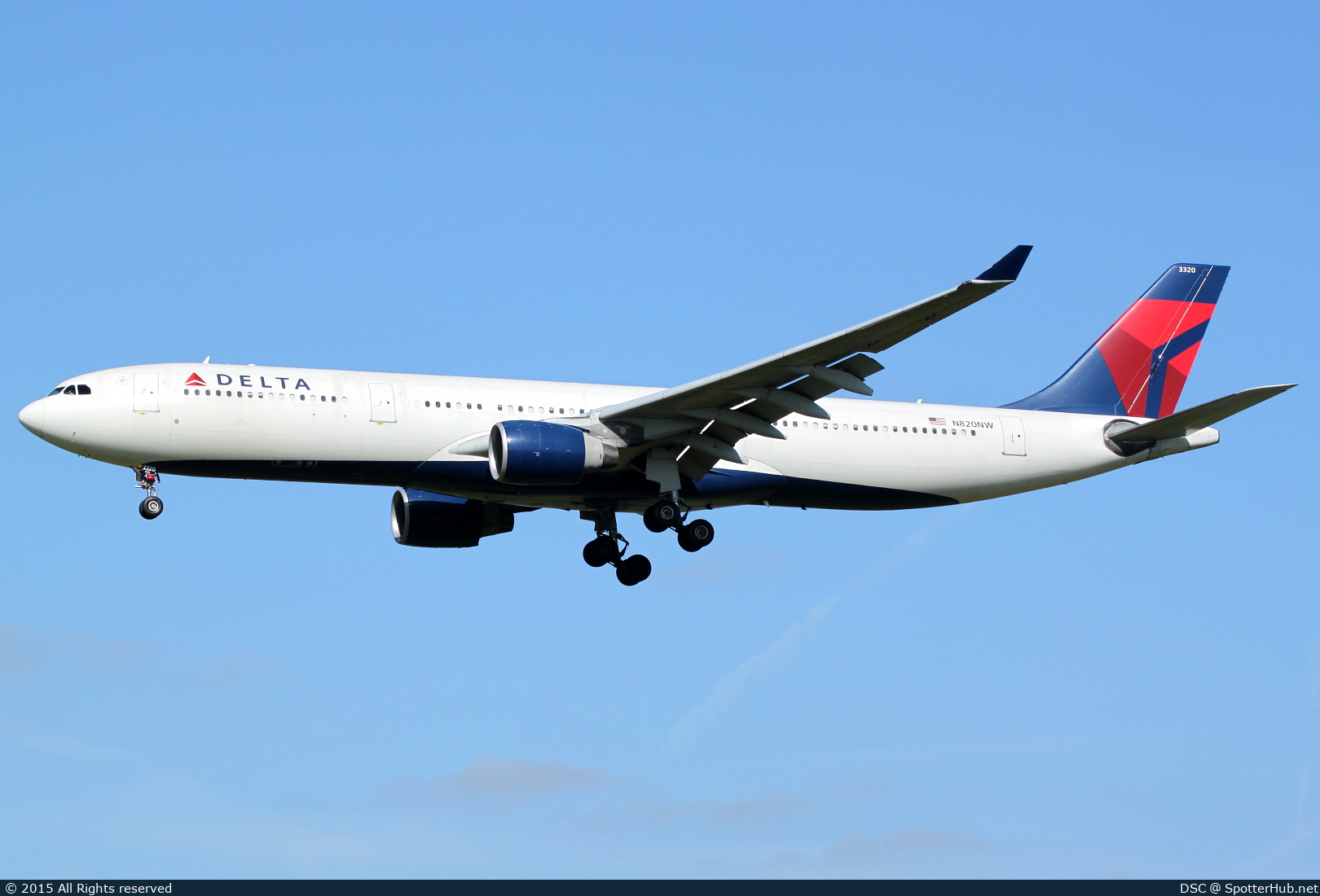 Photo of N820NW - Airbus A330-323 operated by Delta Air Lines