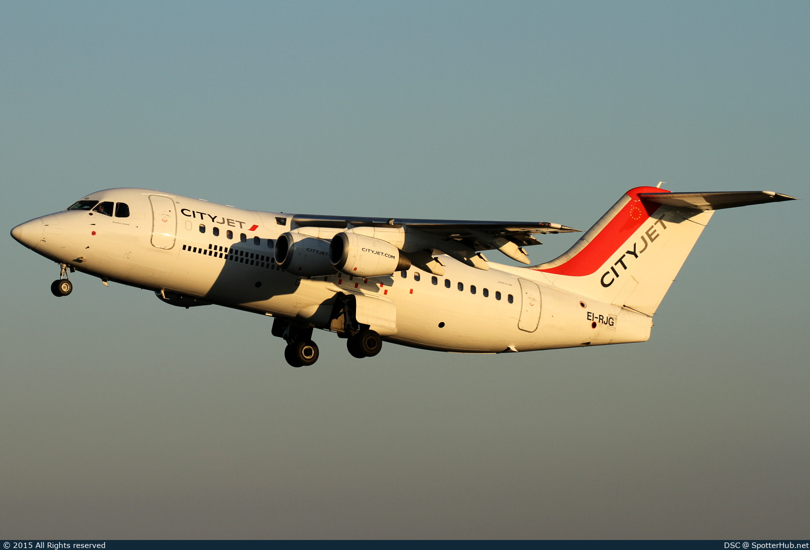 Photo of EI-RJG - British Aerospace Avro RJ85 operated by CityJet