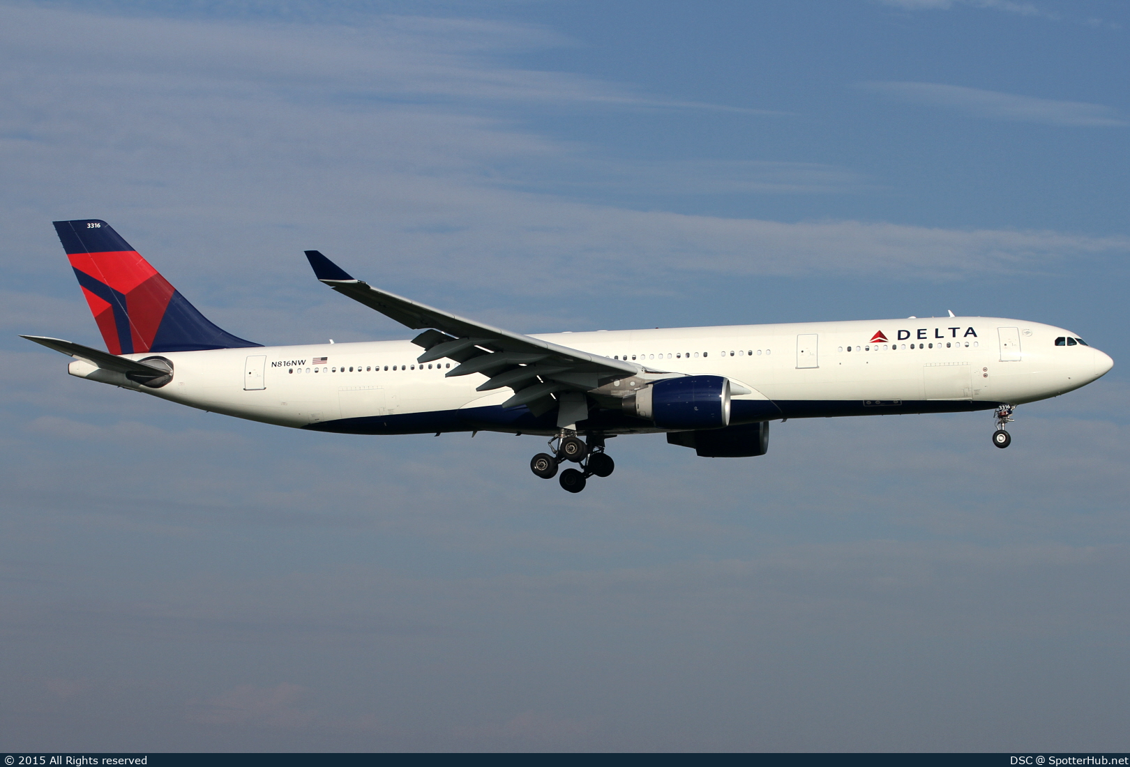 Photo of N816NW - Airbus A330-323 operated by Delta Air Lines