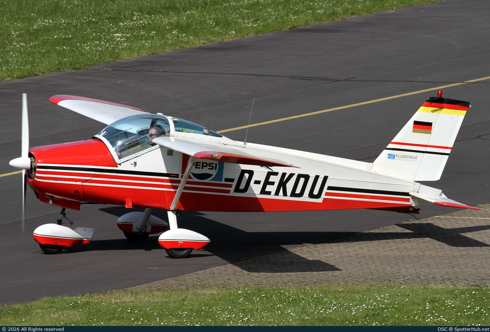 Photo of D-EKDU - Bölkow Bo.208C Junior [Malmö MFI-9] operated by Fliegergruppe Giengen/Brenz