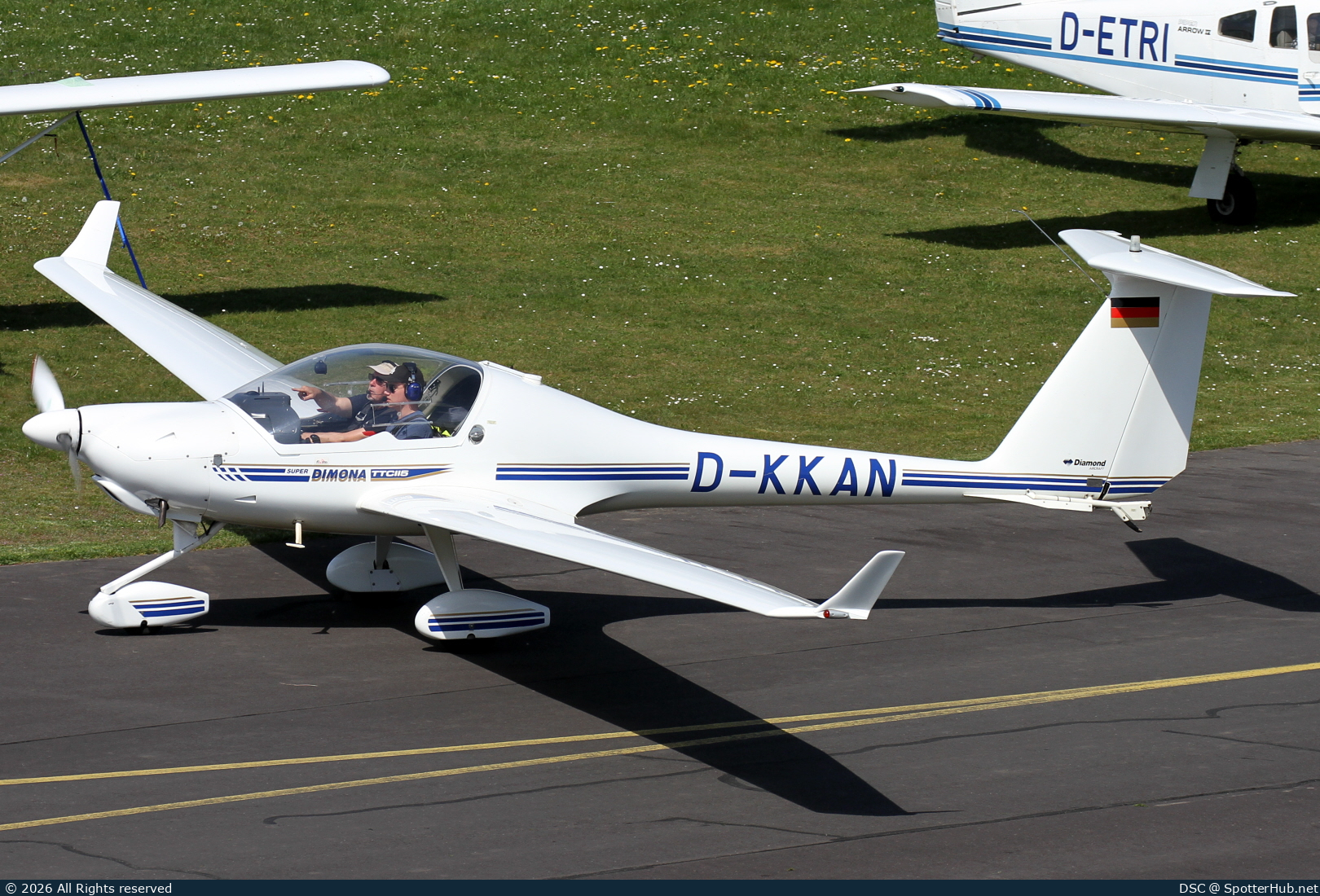 Photo of D-KKAN - Diamond HK36TTC Super Dimona operated by Aero-Club Bad Nauheim
