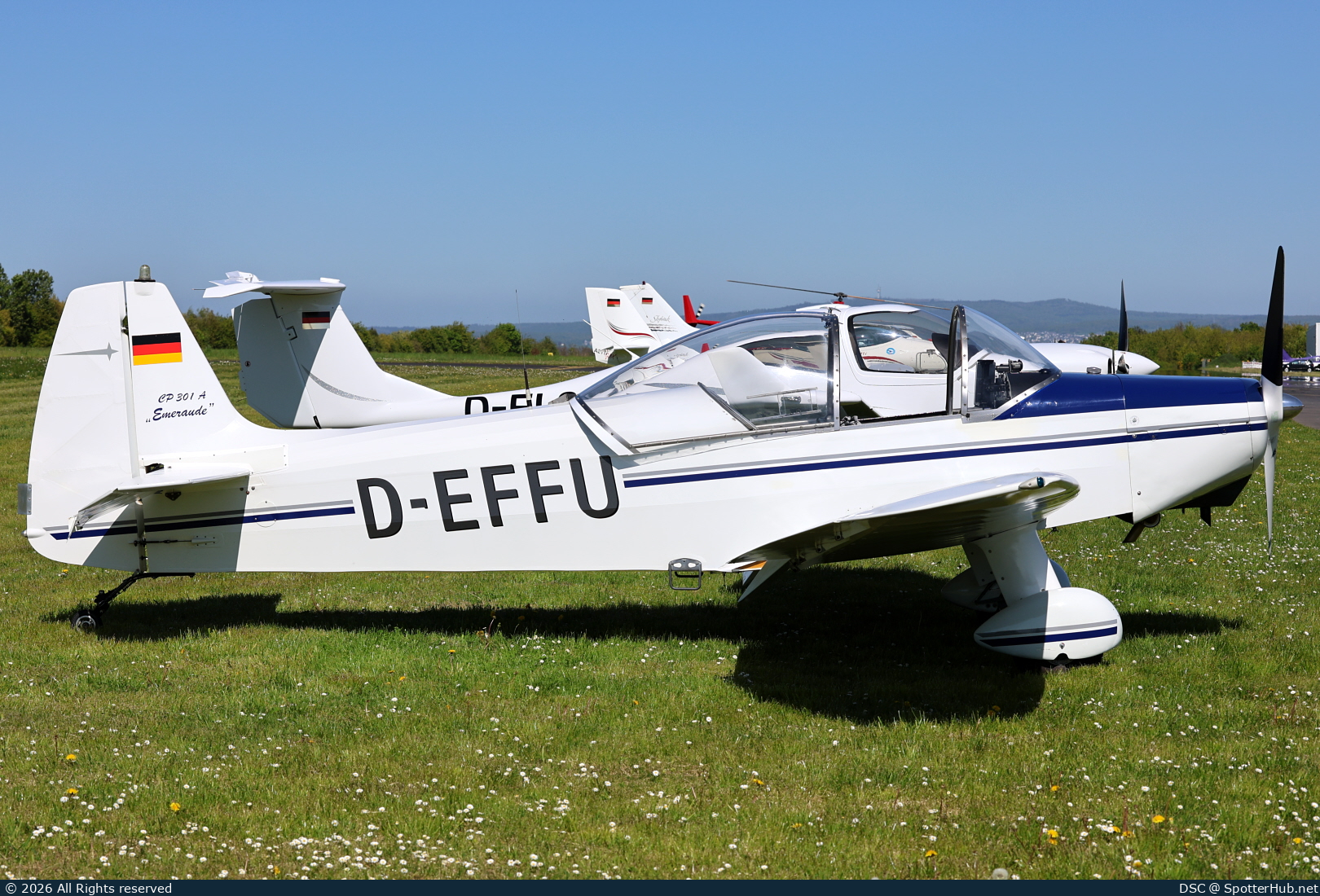 Photo of D-EFFU - Piel CP.301A Emeraude operated by Private