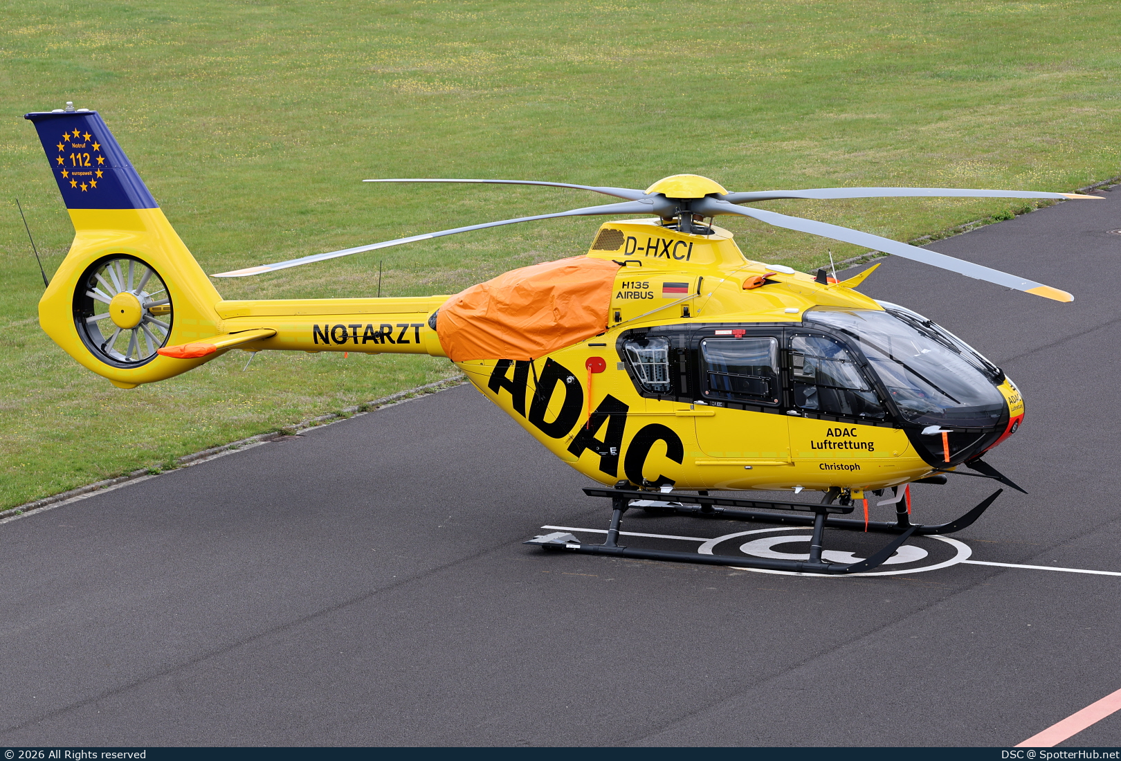 Photo of D-HXCI - Airbus Helicopters H135 operated by ADAC Luftrettung