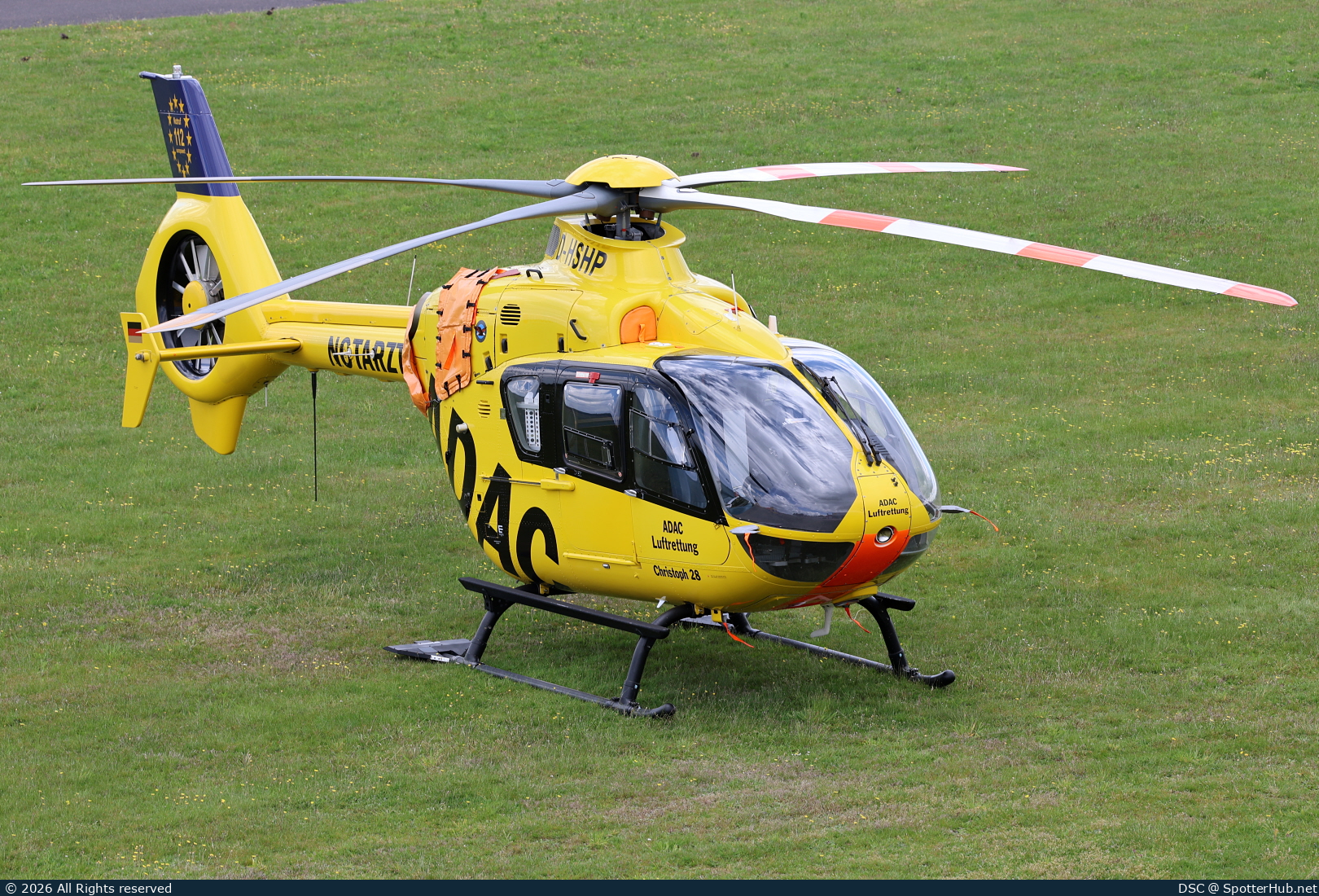 Photo of D-HSHP - Eurocopter EC135 P2+ operated by ADAC Luftrettung