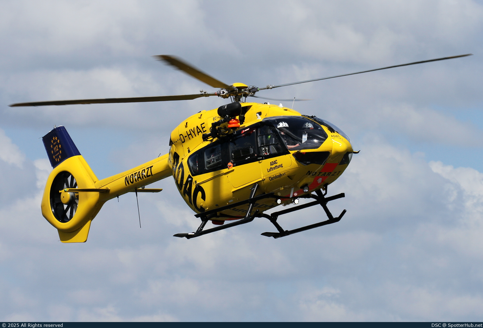 Photo of D-HYAE - Airbus Helicopters H145 operated by ADAC Luftrettung