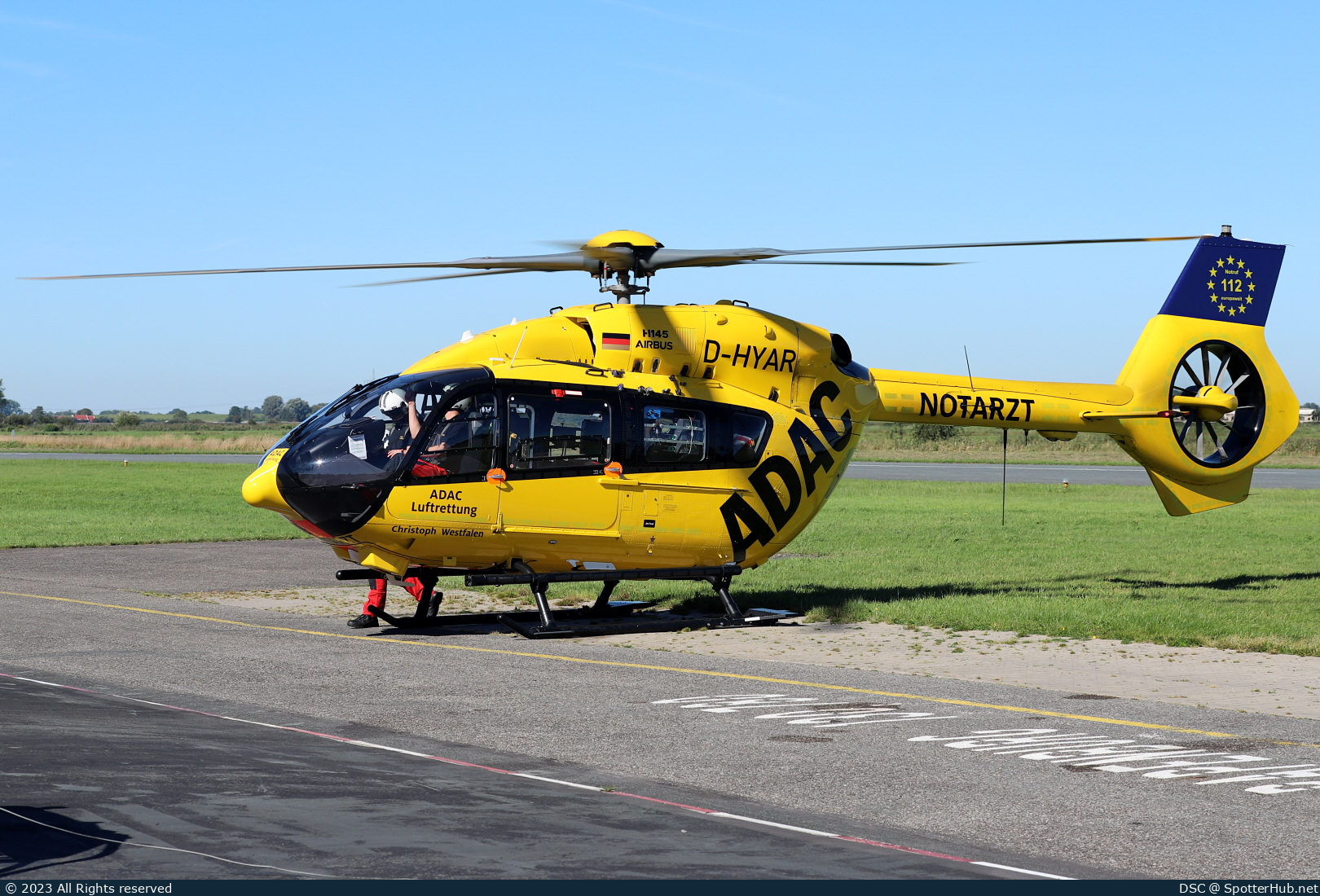 Photo of D-HYAR - Airbus Helicopters H145 operated by ADAC Luftrettung