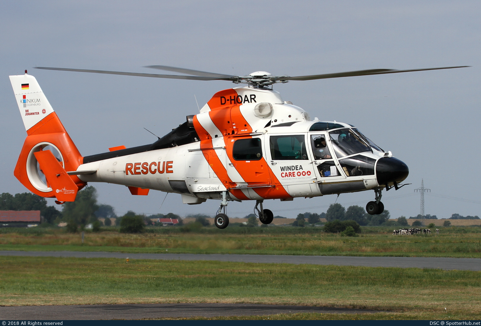 Photo of D-HOAR - Aérospatiale AS365N2 Dauphin 2 operated by Northern HeliCopter