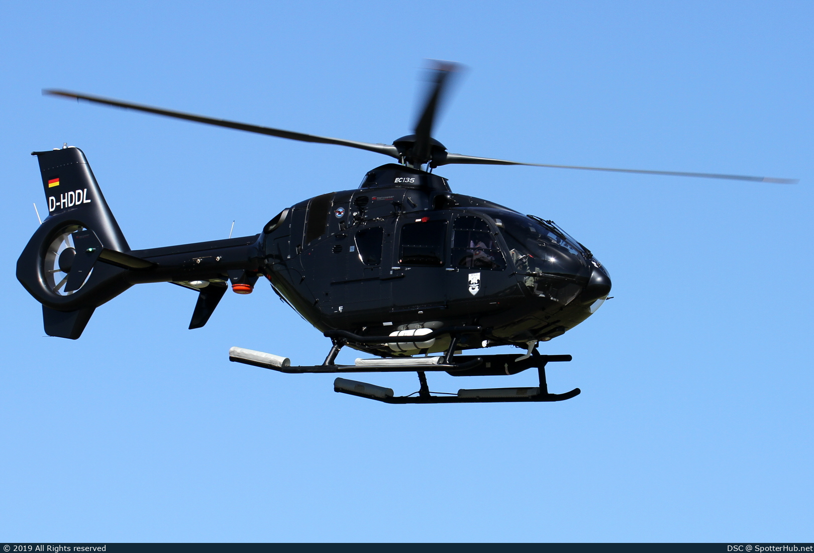 Photo of D-HDDL - Eurocopter EC135 P2+ operated by German Navy (opb DL Helicopter)