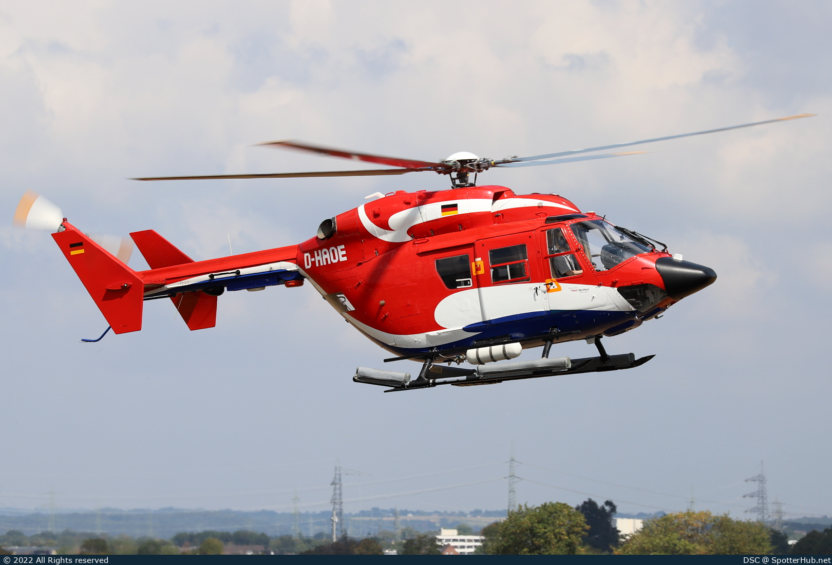 Photo of D-HAOE - MBB BK 117C-1 operated by Northern HeliCopter