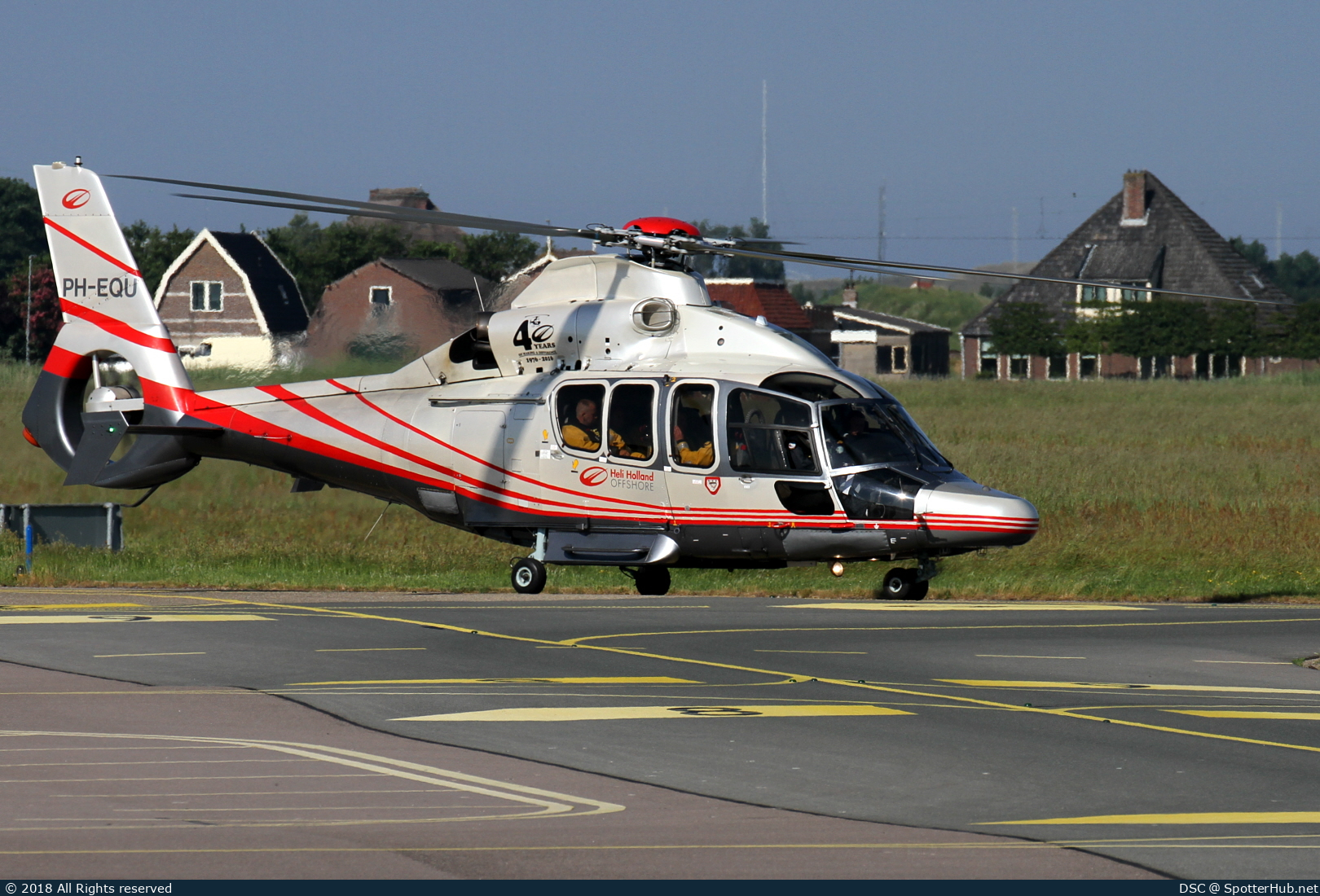 Photo of PH-EQU - Eurocopter EC155B1 Dauphin operated by Heli Holland