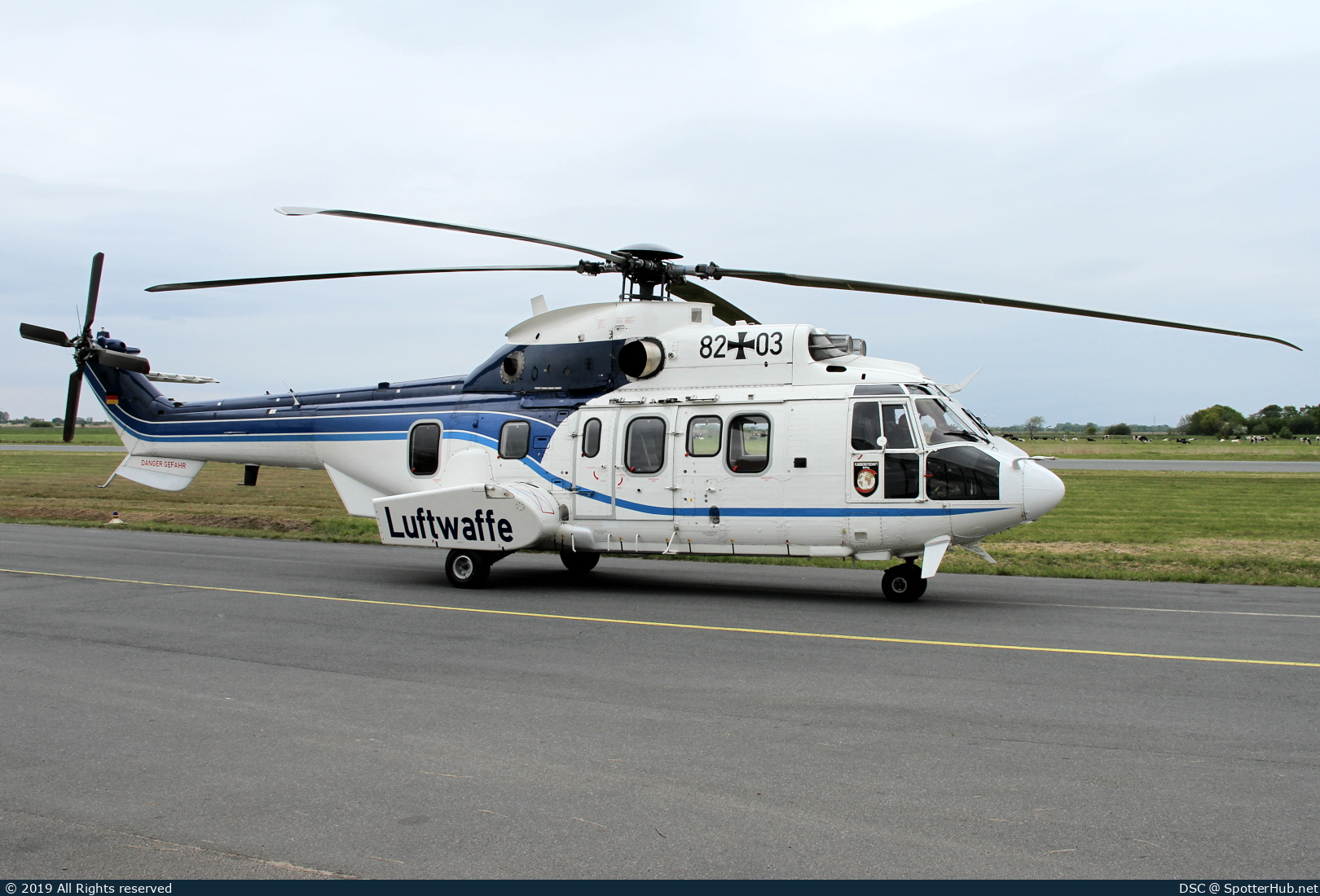Photo of 82+03 - Eurocopter AS532U2 Cougar operated by German Air Force