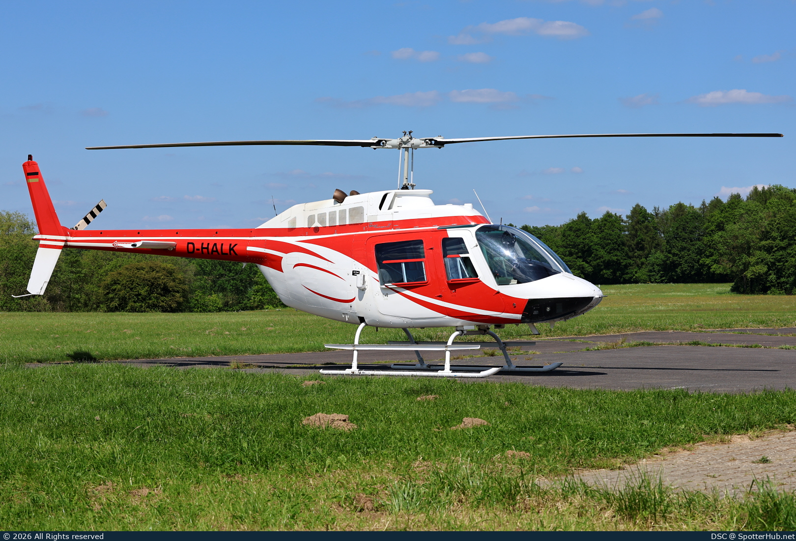 Photo of D-HALK - Bell 206B JetRanger II operated by Private