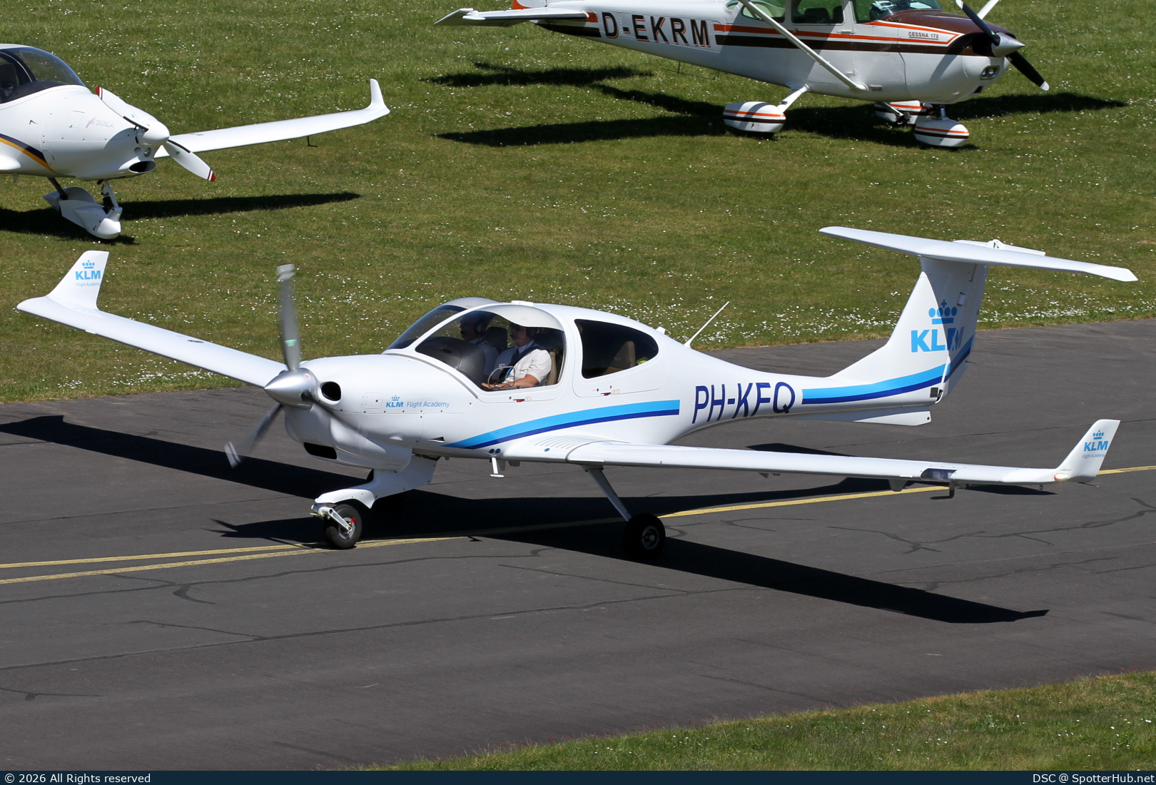 Photo of PH-KFQ - Diamond DA40 NG Diamond Star operated by KLM Flight Academy