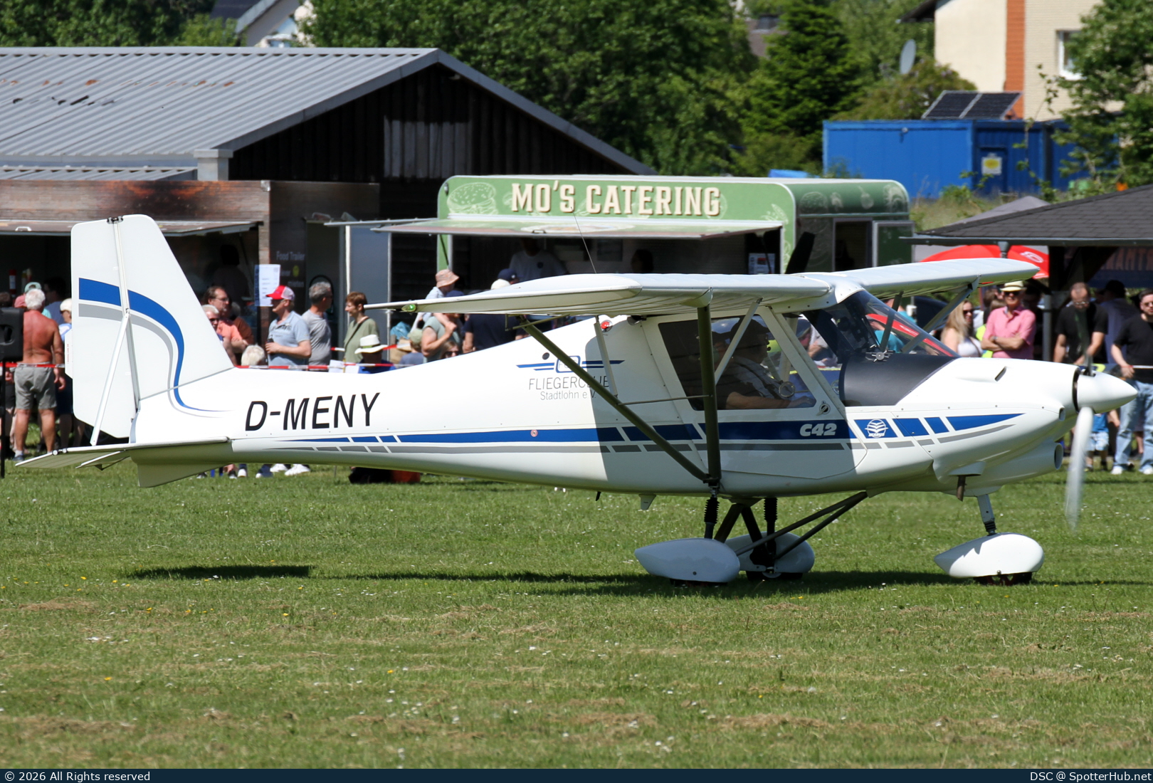 Photo of D-MENY - Comco Ikarus C42 operated by Fliegerclub Stadtlohn
