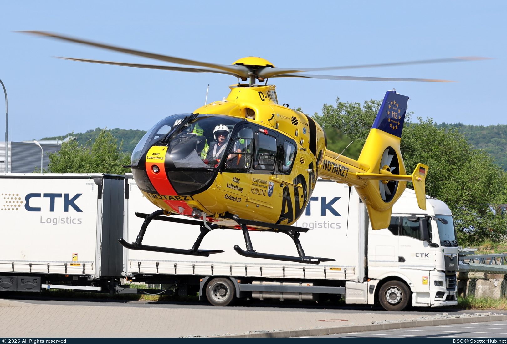 Photo of D-HKGD - Eurocopter EC135 P2+ operated by ADAC Luftrettung