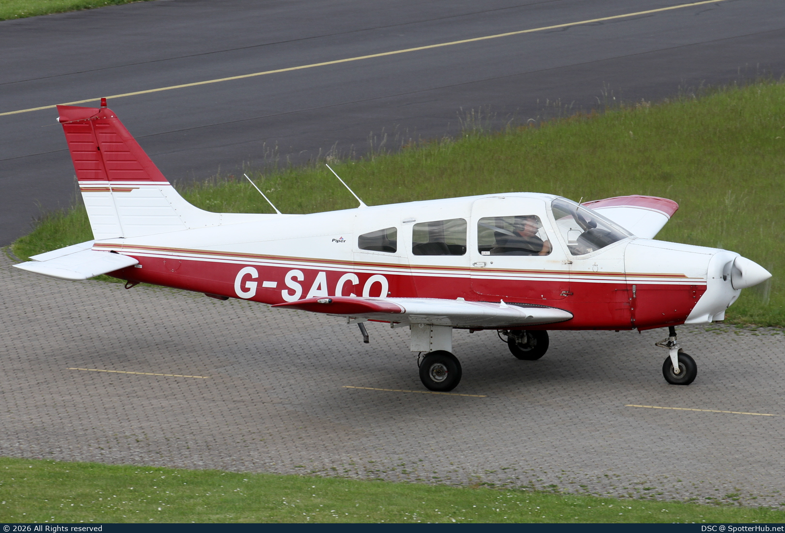Photo of G-SACO - Piper PA-28-161 Warrior II operated by Stapleford Flying Club