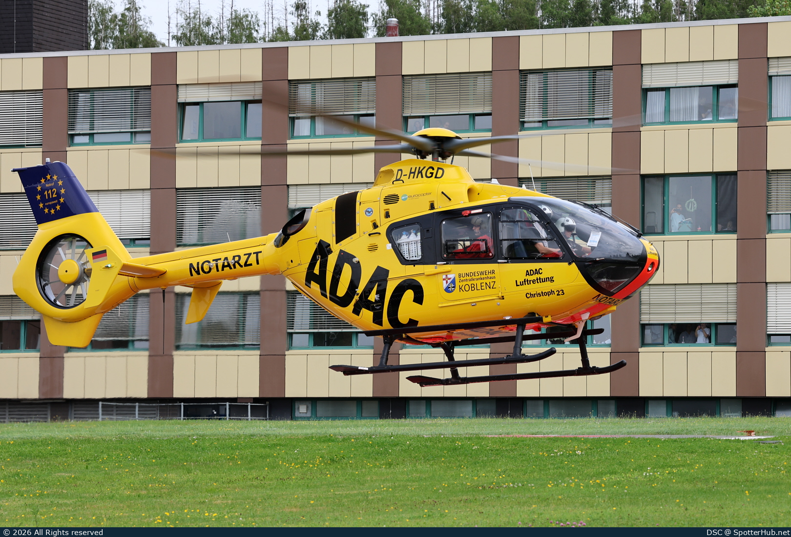 Photo of D-HKGD - Eurocopter EC135 P2+ operated by ADAC Luftrettung