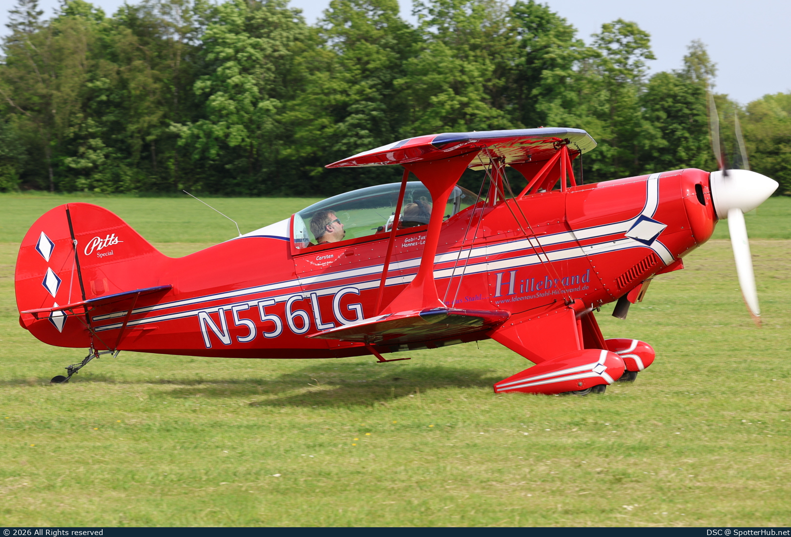 Photo of N556LG - Pitts S-2B Special operated by AcroTeam-Meschede