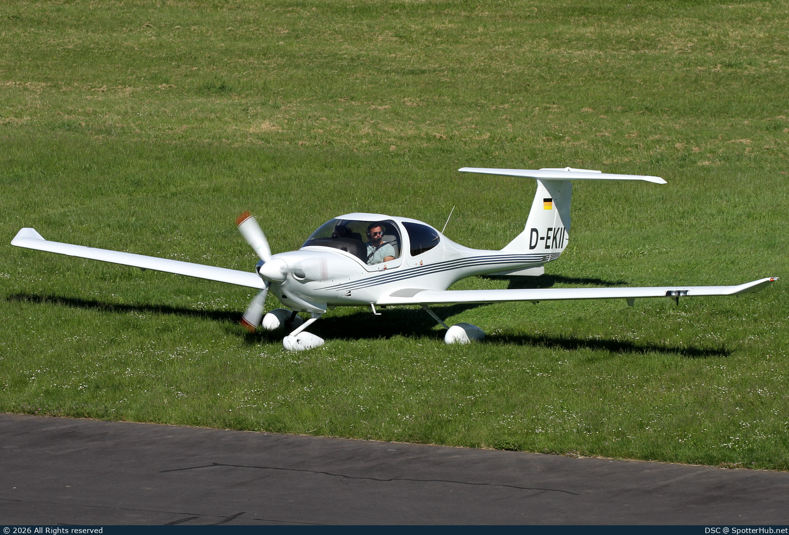 Photo of D-EKII - Diamond DA40 Diamond Star operated by Flugsportclub Odenwald