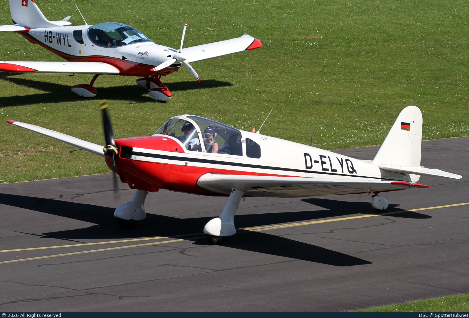 Photo of D-ELYQ - Klemm Kl 107 C operated by Private