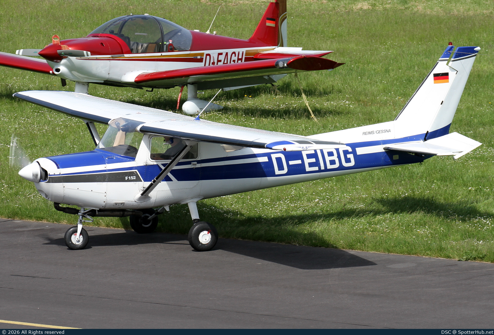 Photo of D-EIBG - Reims-Cessna F152 operated by Motorflugschule Egelsbach