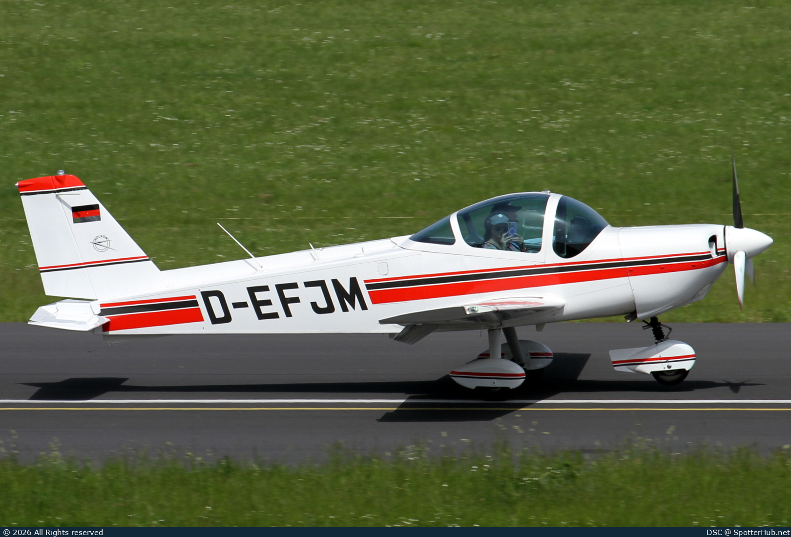 Photo of D-EFJM - Bölkow Bo.209 Monsun 150FV operated by Private