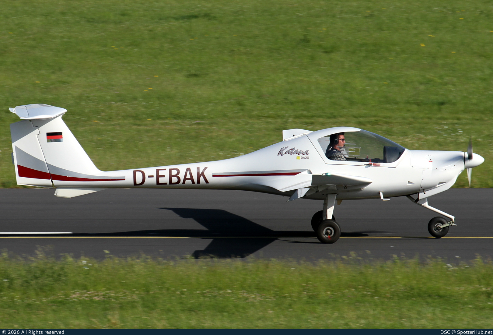 Photo of D-EBAK - Diamond DA20-A1 Katana operated by Aero-Club Hof