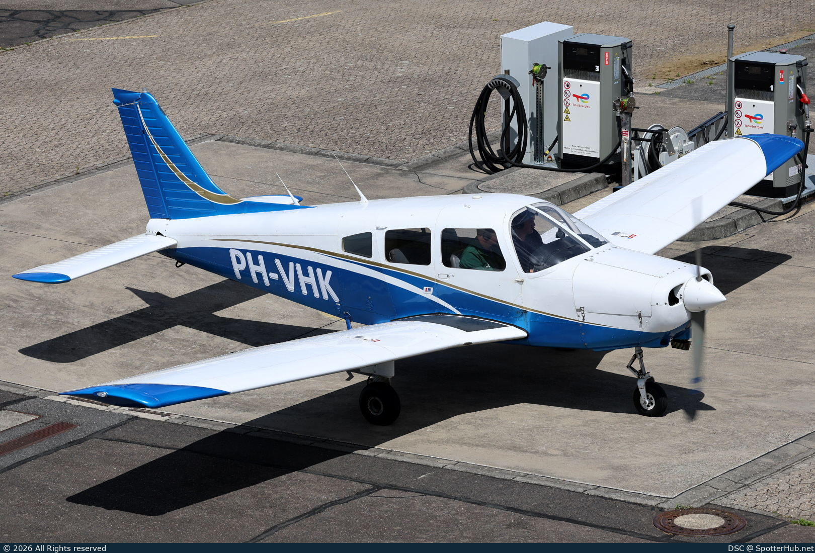 Photo of PH-VHK - Piper PA-28-161 Warrior II operated by Vliegschool Hilversum