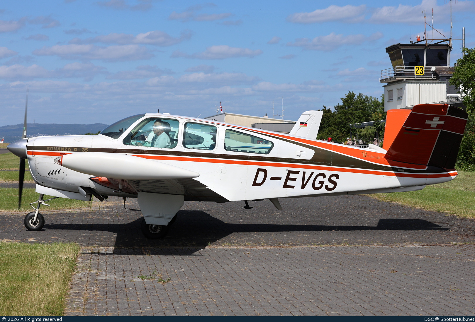 Photo of D-EVGS - Beechcraft D35 Bonanza operated by Private