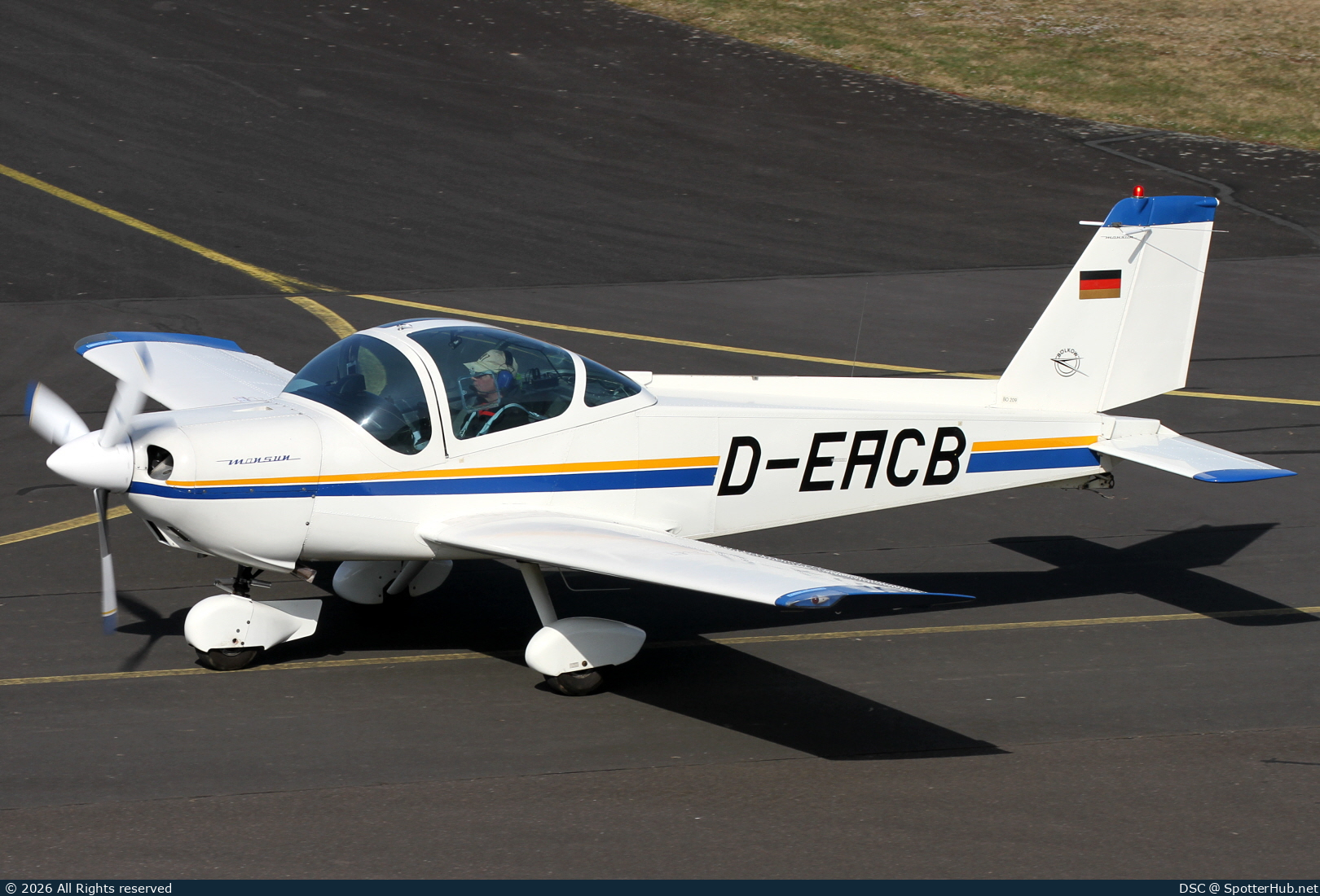 Photo of D-EACB - Bölkow Bo.209 Monsun 150RV operated by Private