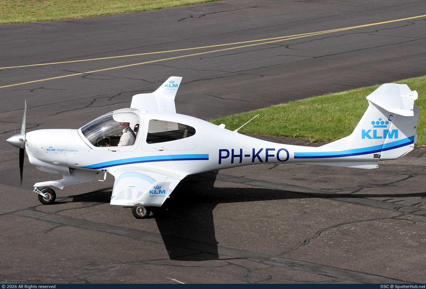 Photo of PH-KFO - Diamond DA40 NG Diamond Star operated by KLM Flight Academy