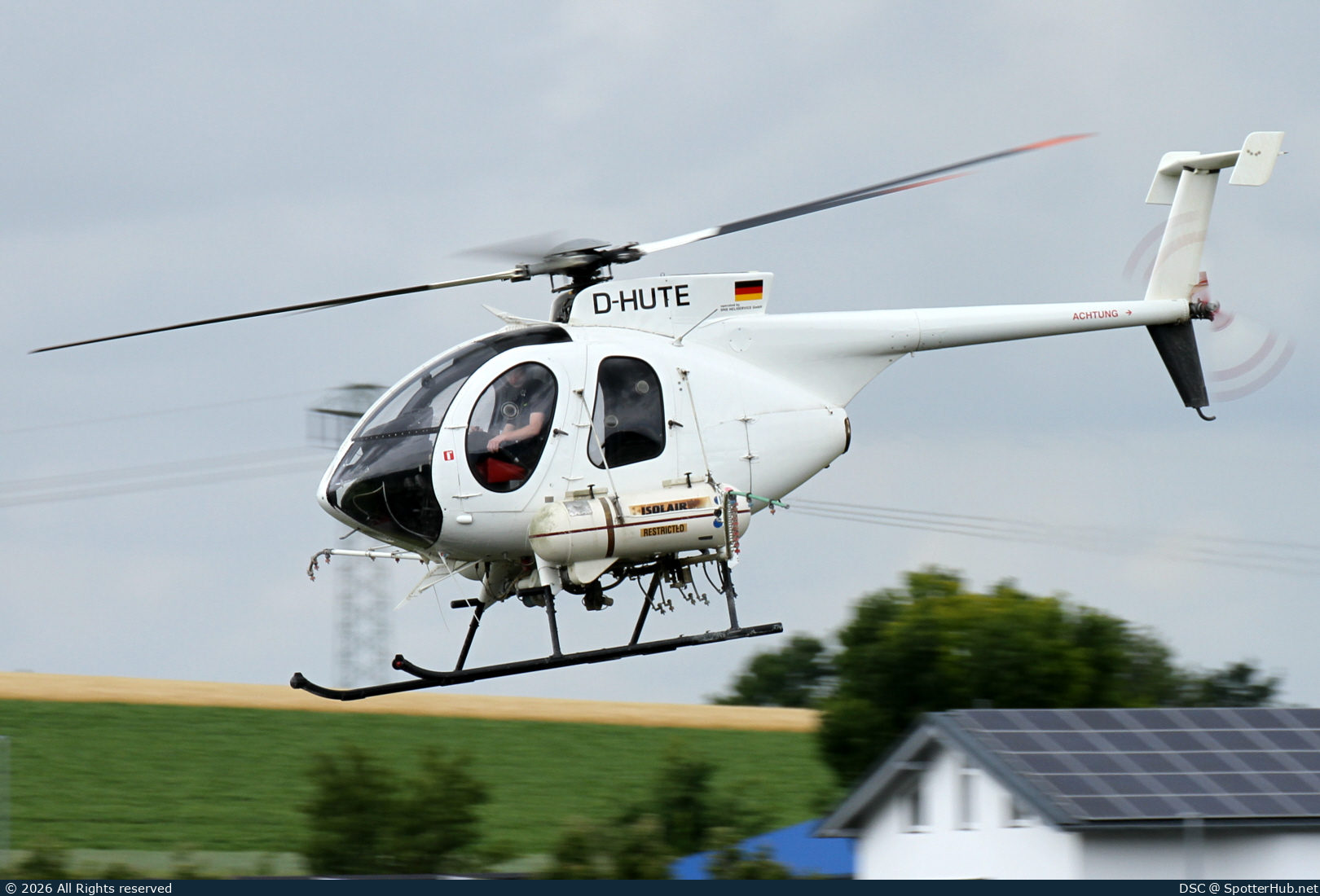 Photo of D-HUTE - Hughes 369E operated by DHD Heliservice