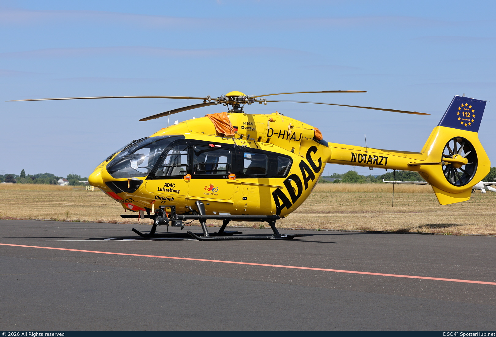 Photo of D-HYAJ - Airbus Helicopters H145 operated by ADAC Luftrettung