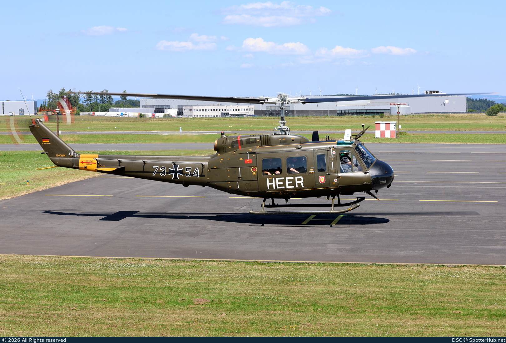 Photo of D-HYUH - Bell UH-1D Iroquois operated by Private