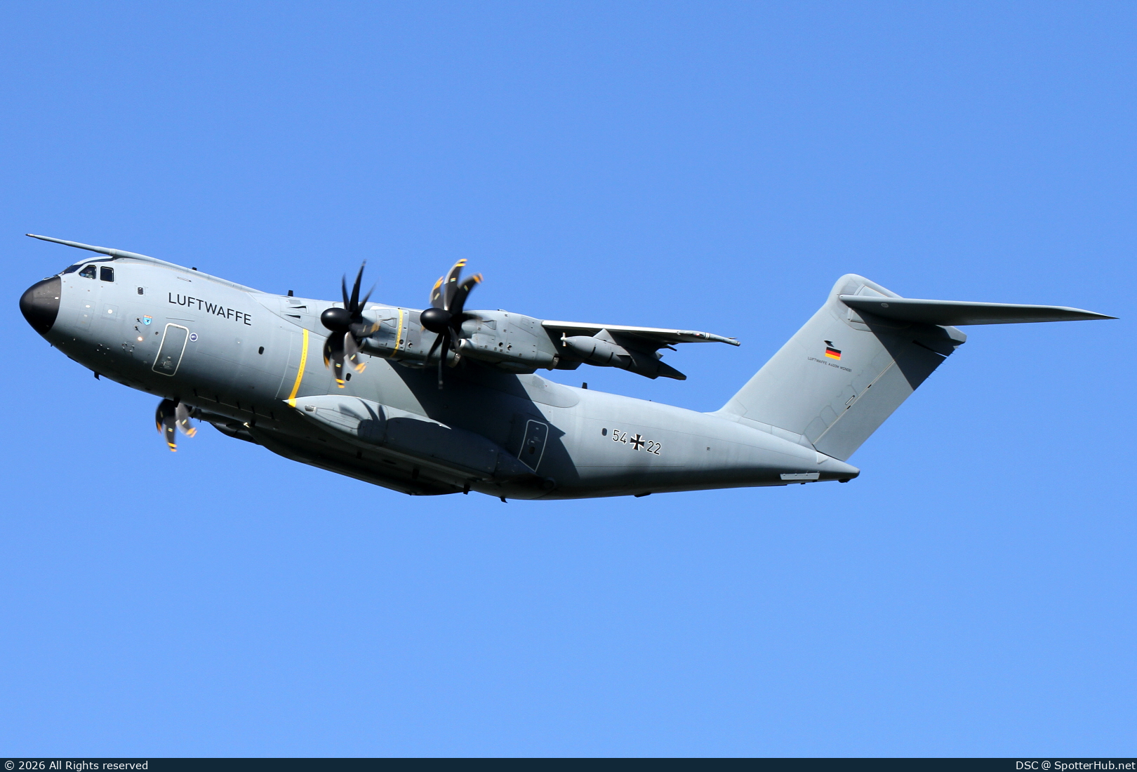 Photo of 54+22 - Airbus A400M Atlas operated by German Air Force