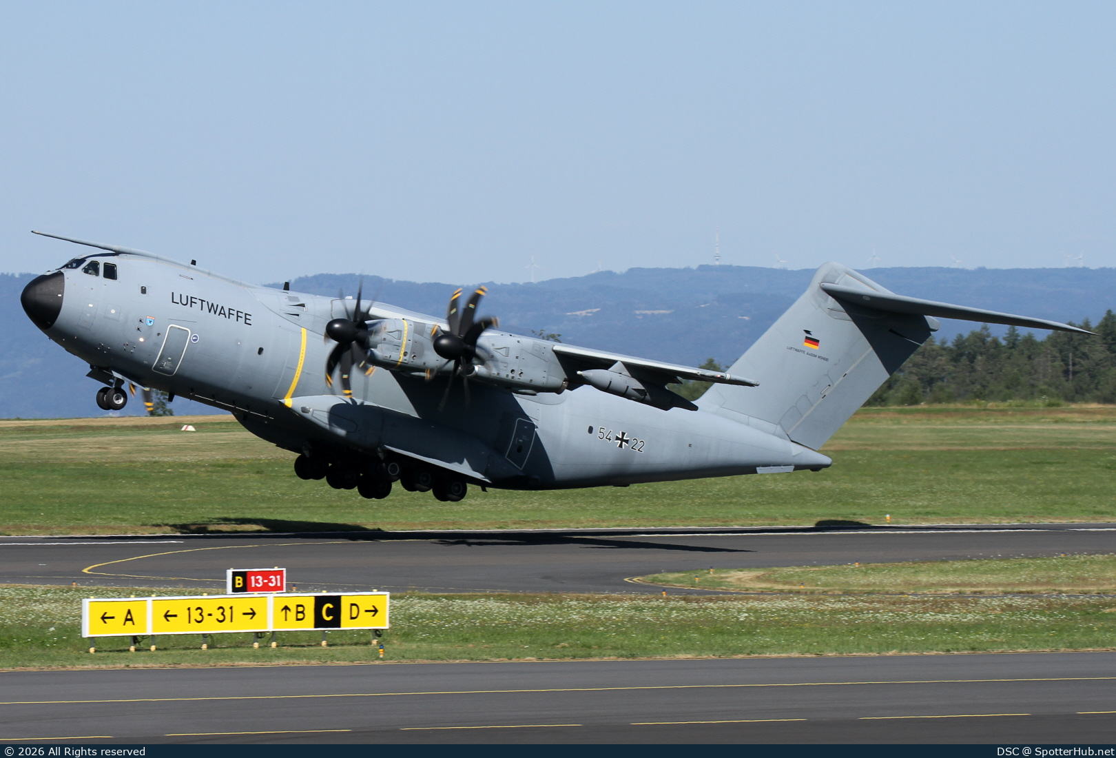 Photo of 54+22 - Airbus A400M Atlas operated by German Air Force