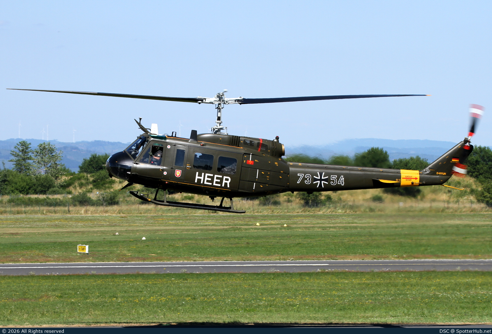 Photo of D-HYUH - Bell UH-1D Iroquois operated by Private
