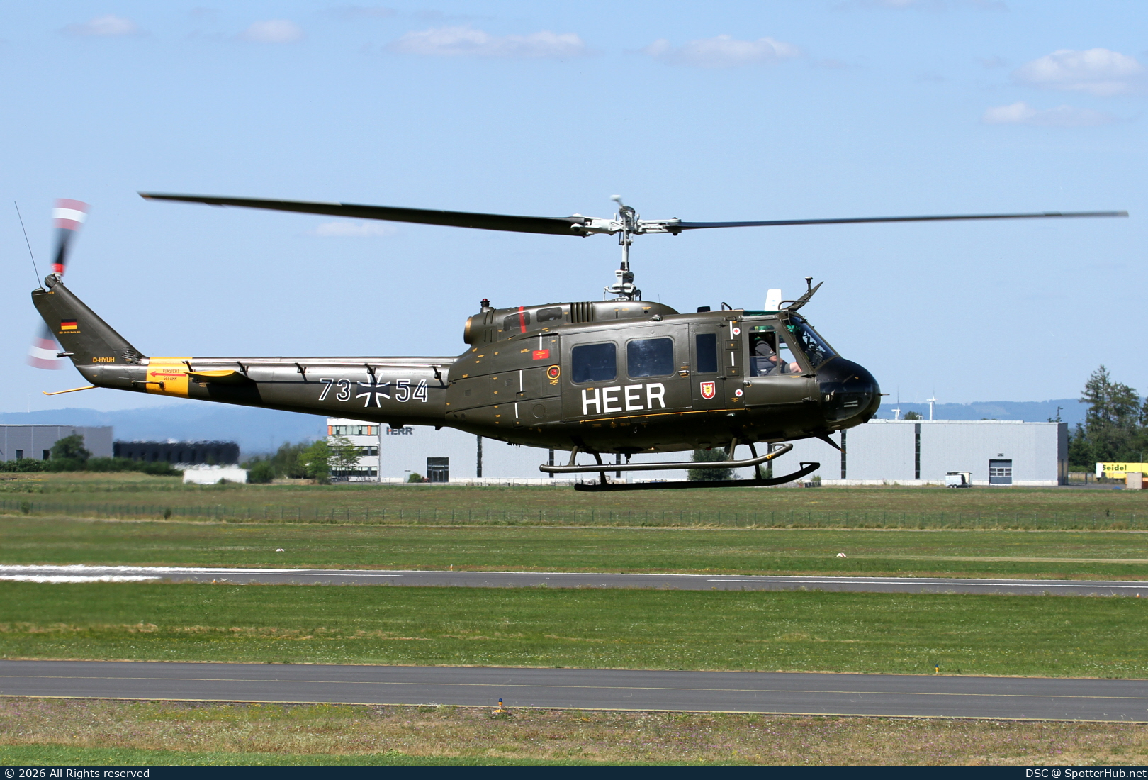Photo of D-HYUH - Bell UH-1D Iroquois operated by Private
