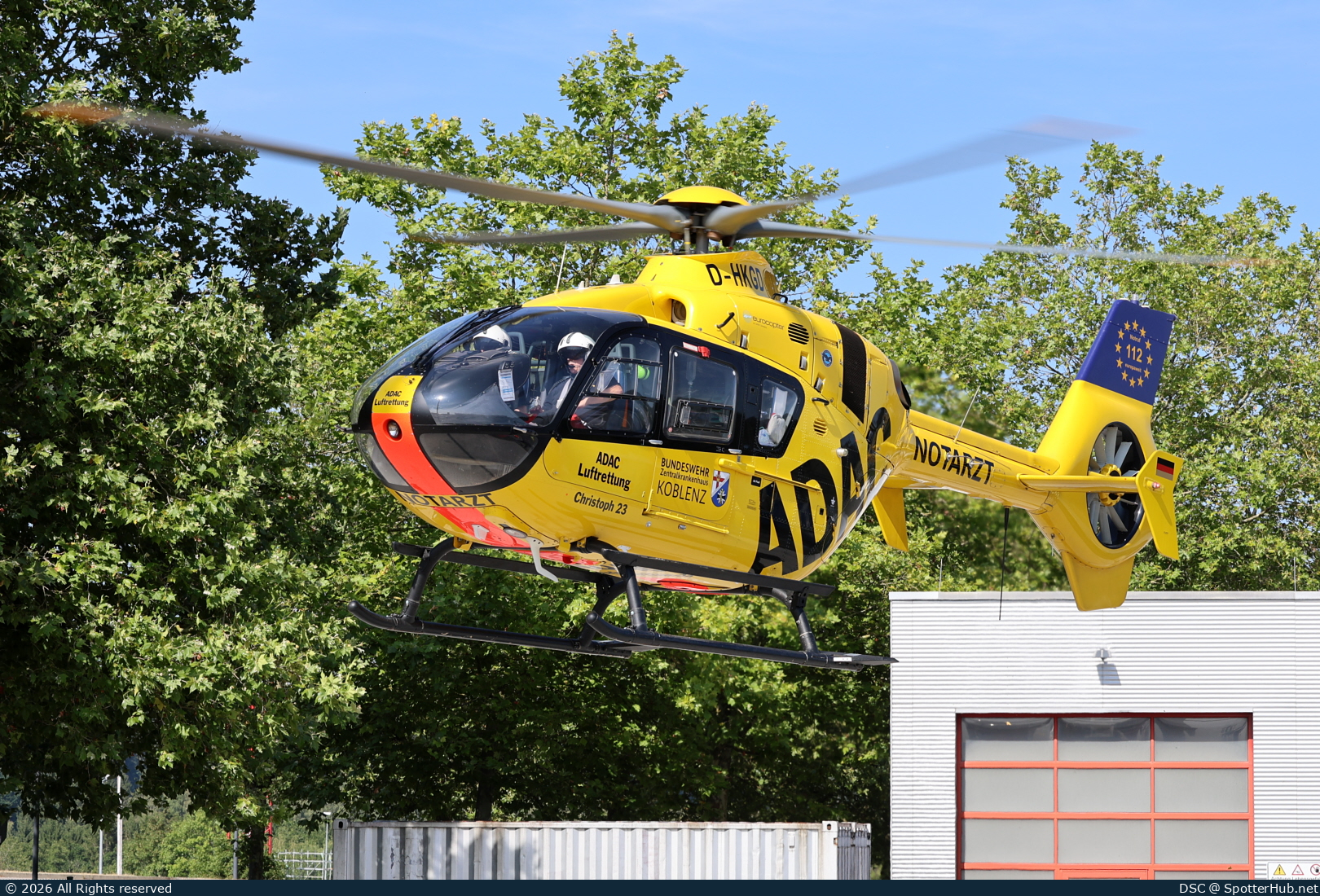 Photo of D-HKGD - Eurocopter EC135 P2+ operated by ADAC Luftrettung