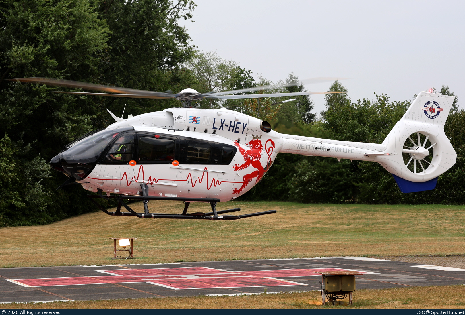 Photo of LX-HEY - Airbus Helicopters H145 operated by Luxembourg Air Rescue