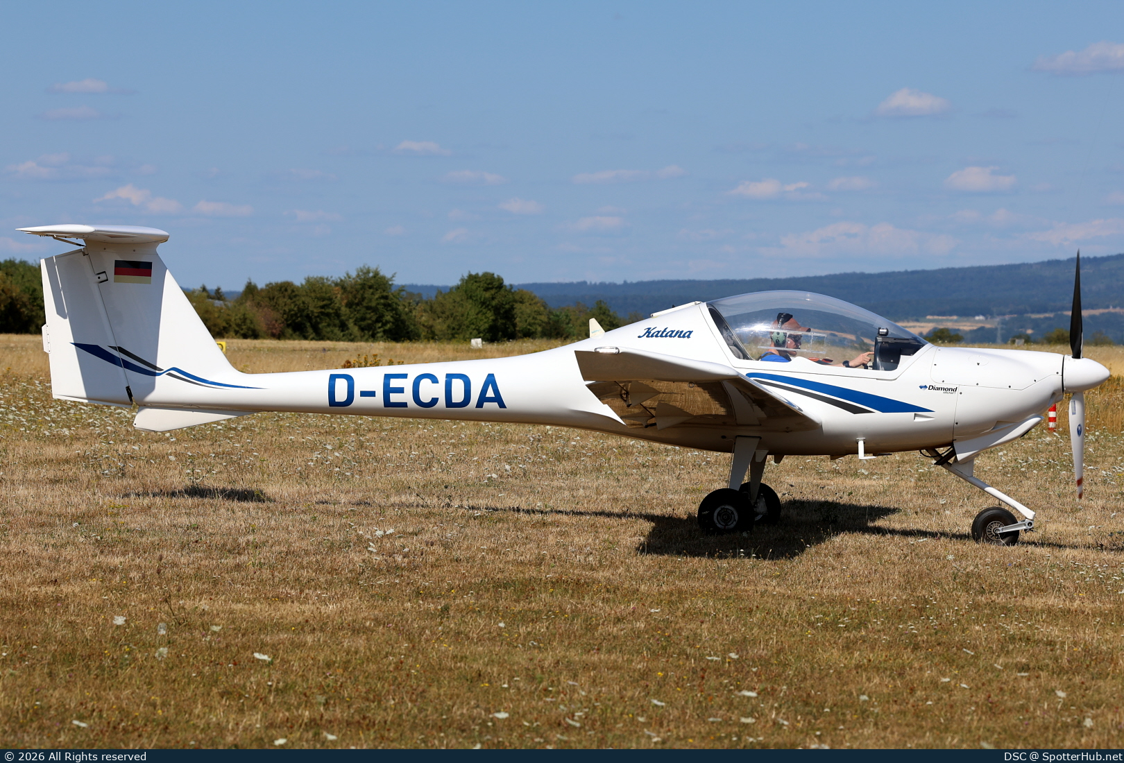 Photo of D-ECDA - Diamond DV20 Katana operated by Flugsportclub Aschaffenburg-Großostheim