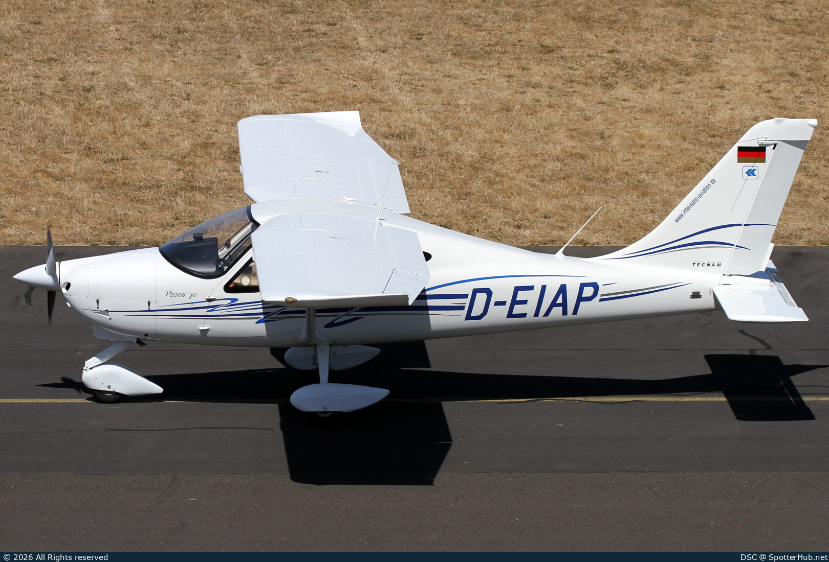 Photo of D-EIAP - Tecnam P2008JC operated by Fränkische Fliegerschule Feuerstein