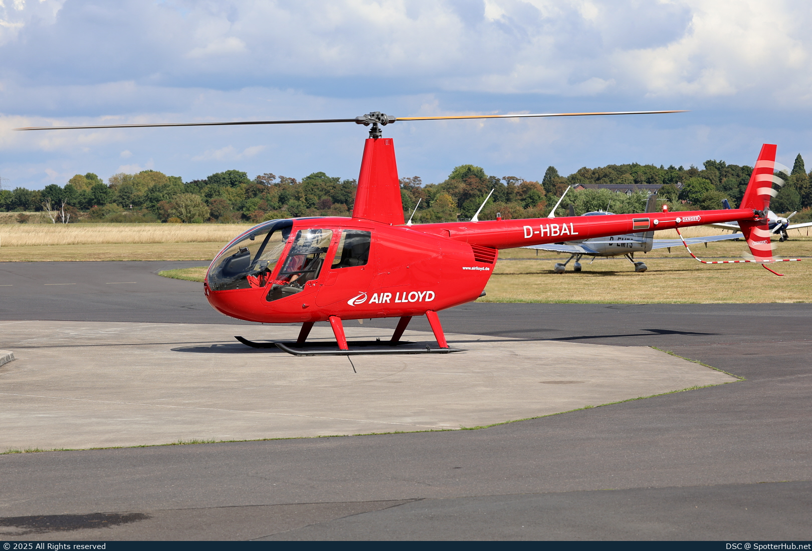 Photo of D-HBAL - Robinson R44 Raven operated by Air Lloyd