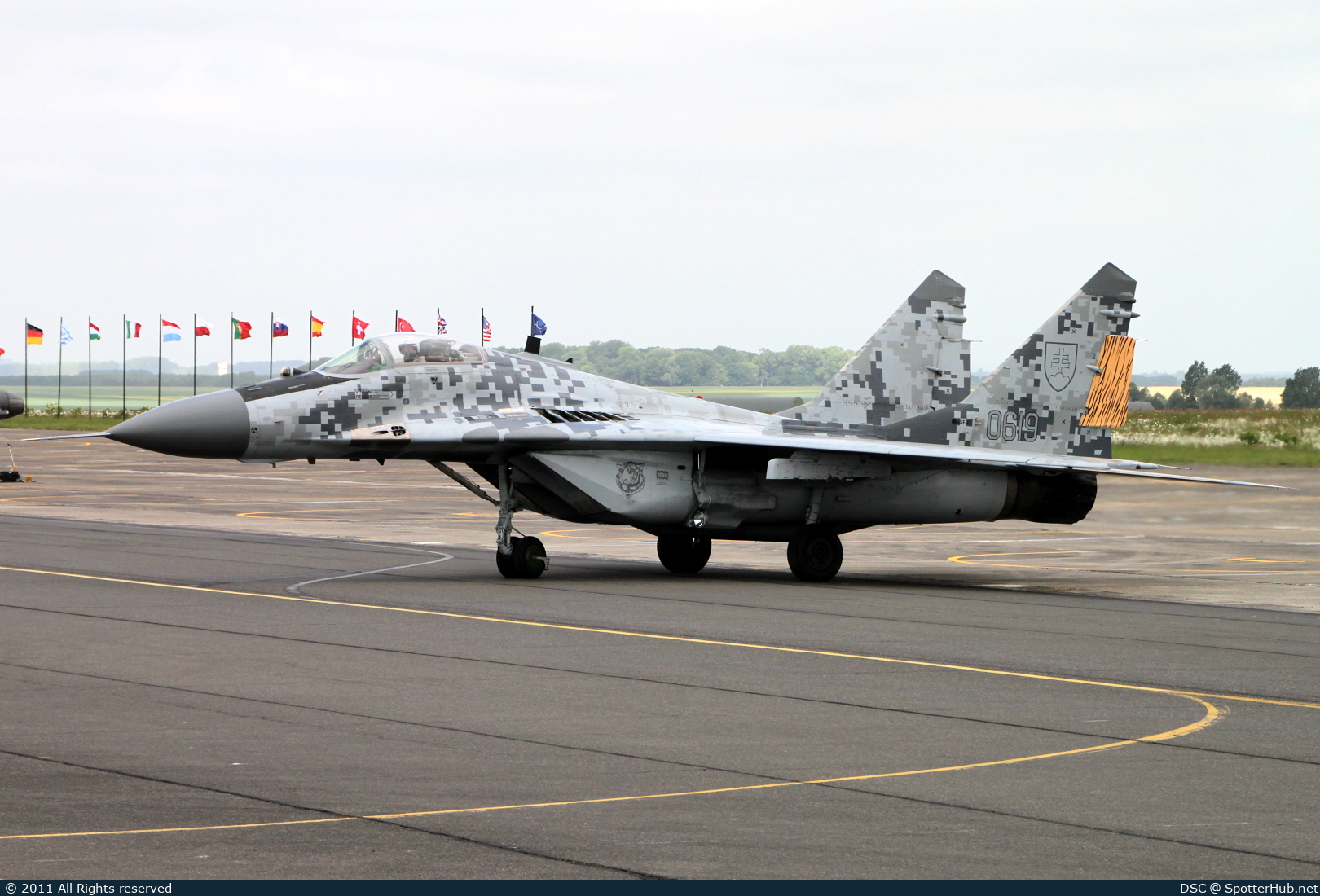 Photo of 0619 - Mikoyan-Gurevich MiG-29AS Fulcrum-B operated by Slovak Air Force
