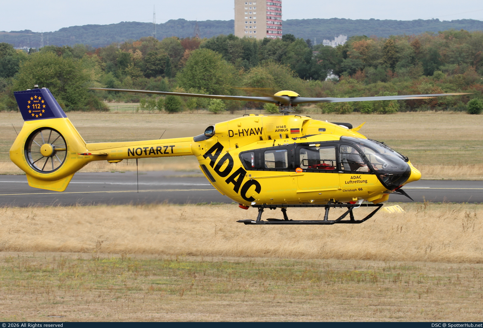 Photo of D-HYAW - Airbus Helicopters H145 operated by ADAC Luftrettung