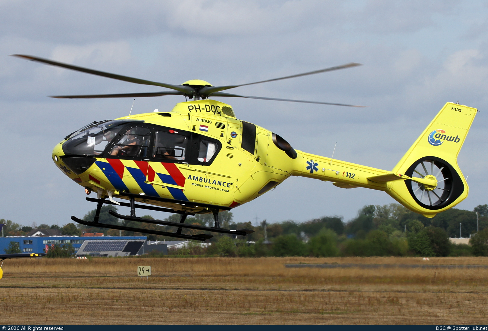 Photo of PH-DOC - Airbus Helicopters H135 operated by ANWB Medical Air Assistance