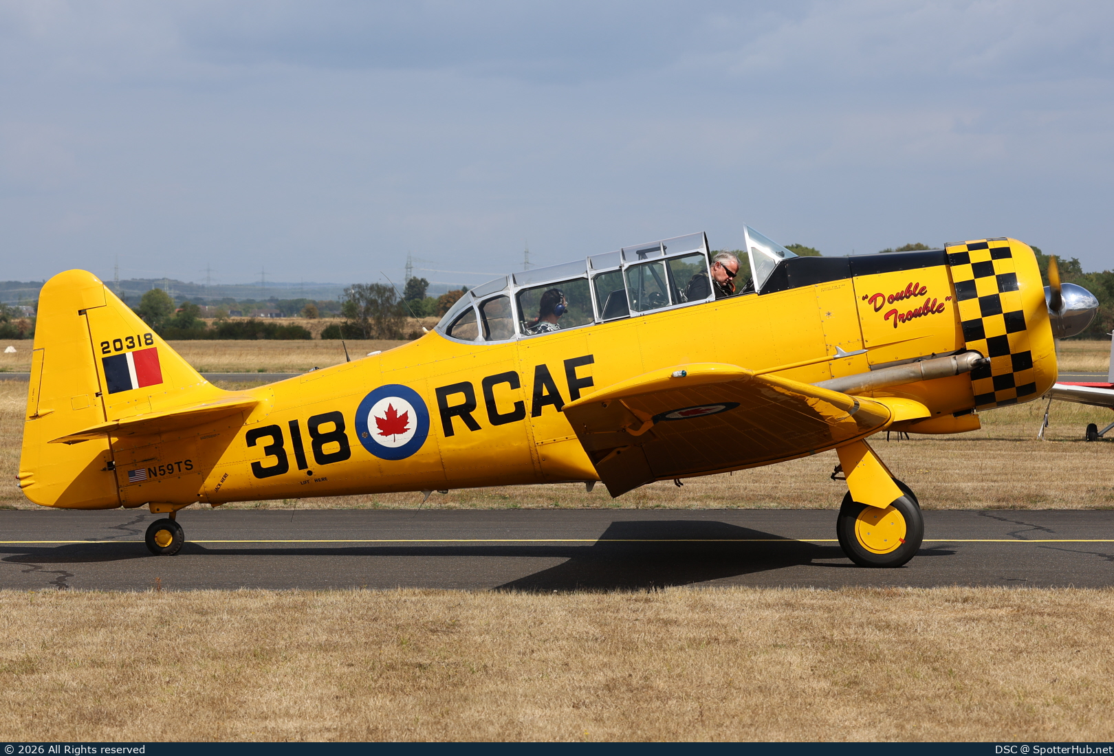 Photo of N59TS - Canadian Car and Foundry Harvard Mk.IV [North American T-6] operated by Private
