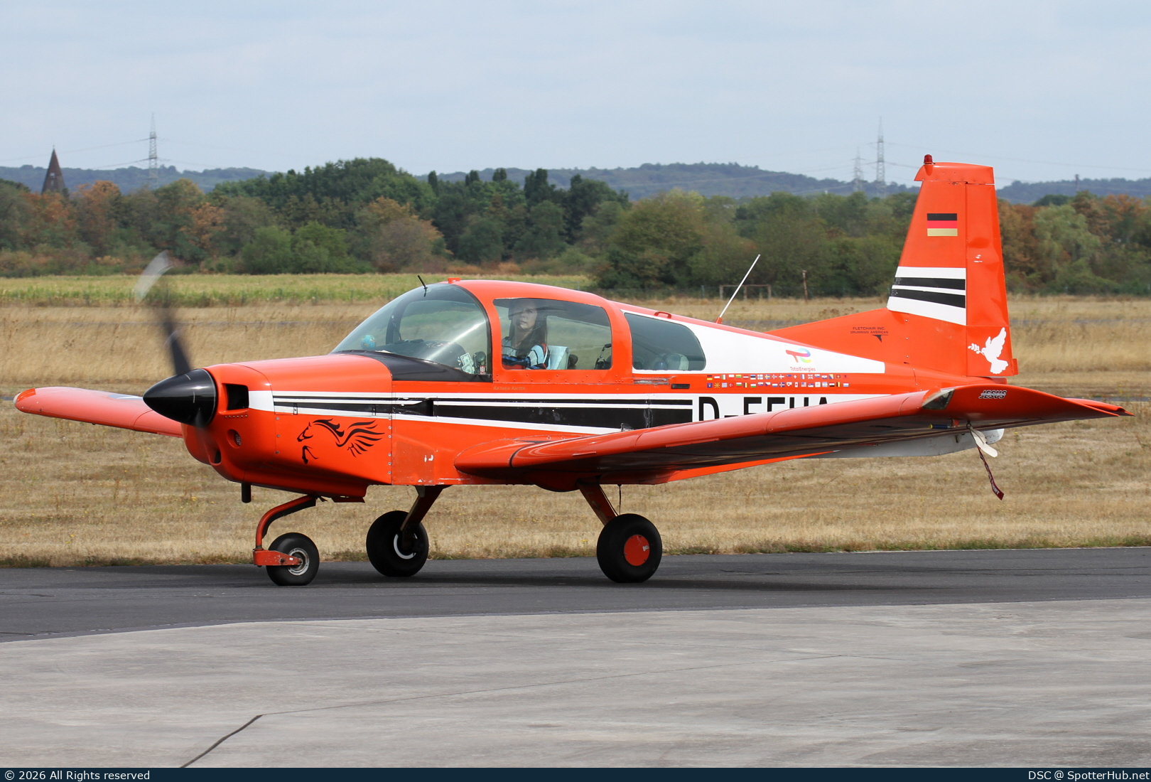 Photo of D-EEHA - Grumman American AA-5 Traveler operated by Private